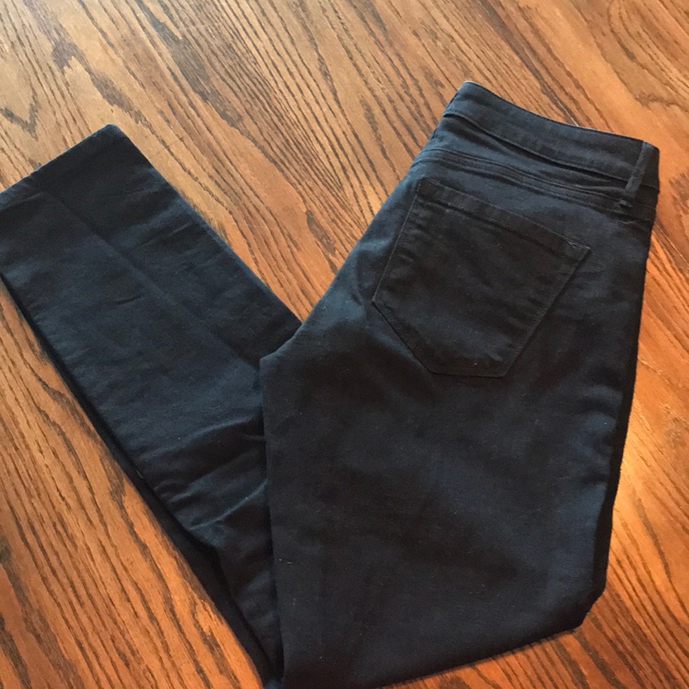 Loft Black Curvy Skinny Jeans- size 4